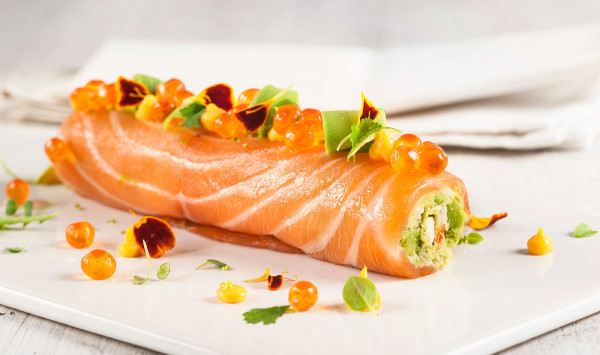 ROLLITO DE SALMON